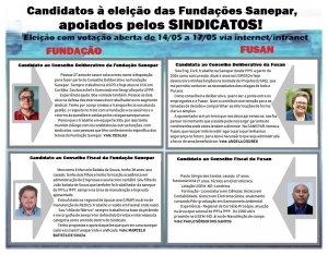 WHATSAPP eleição fundação e fusan